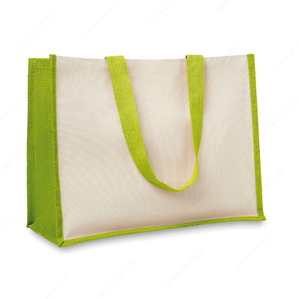 MO8967-48 Torba shopping CAMPO DE FIORI 43x20x34cm juta, limeta