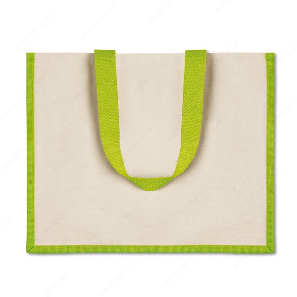 MO8967-48 Torba shopping CAMPO DE FIORI 43x20x34cm juta, limeta