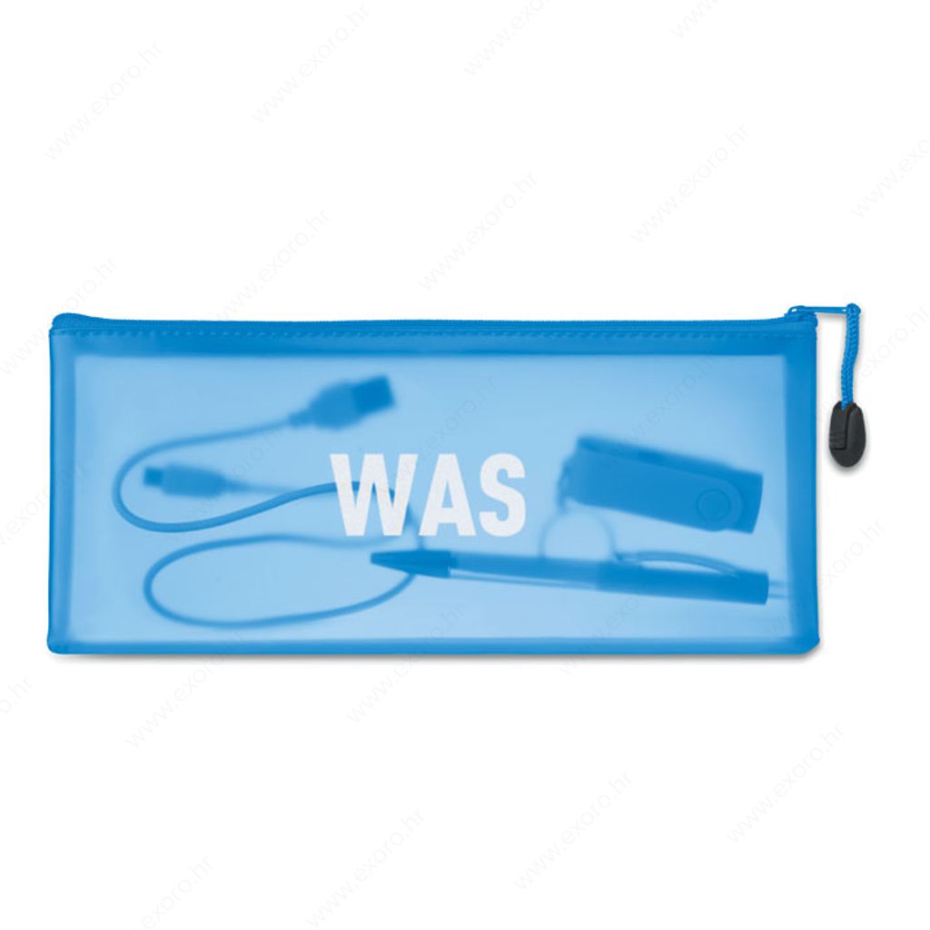 MO8993-04 Pernica PVC GRAN 25x10cm, plava