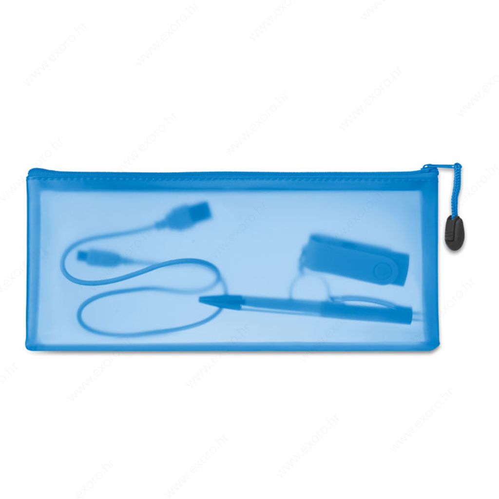 MO8993-04 Pernica PVC GRAN 25x10cm, plava