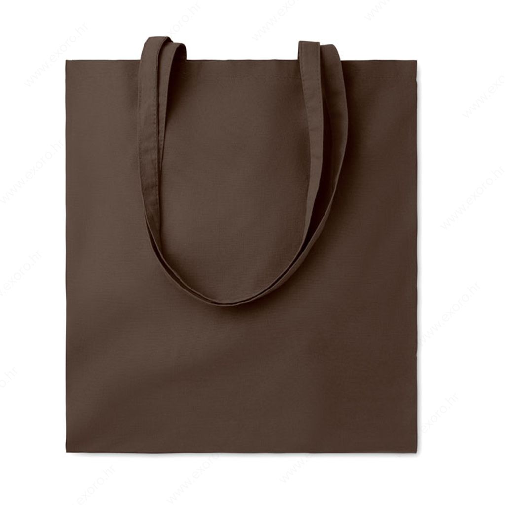 MO9268-41 Torba shopping COTTONEL COLOUR + pamučna 140g tamno smeđa