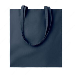Torba shopping COTTONEL COLOUR + pamuk, 140g, plava (french navy)