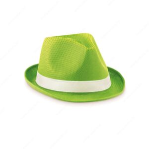 Šešir WOOGIE poliester, zeleni (lime)