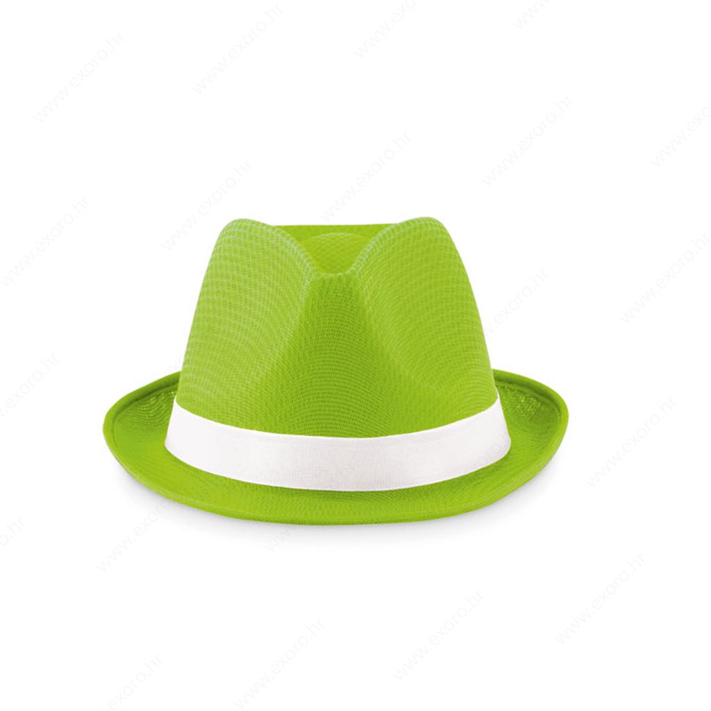 MO9342-48 Šešir WOOGIE od poliestera limeta