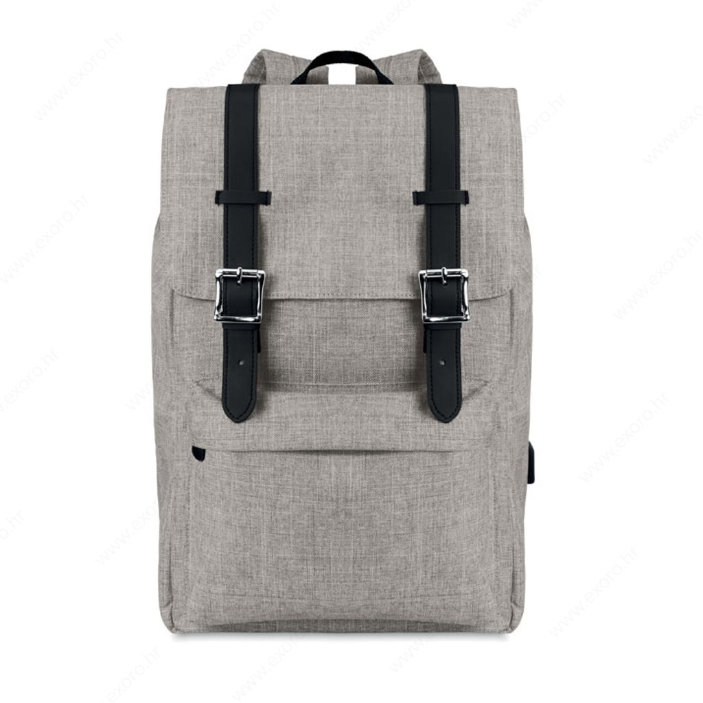 MO9439-07 Ruksak za prijenosno računalo RIGA 15'' sivi