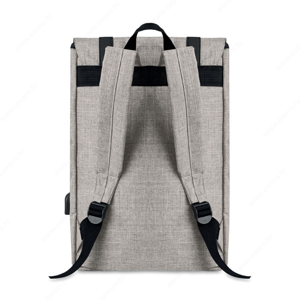MO9439-07 Ruksak za prijenosno računalo RIGA 15'' sivi