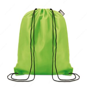 Ruksak s vezicom SHOOPPET RPET, zelena (lime)