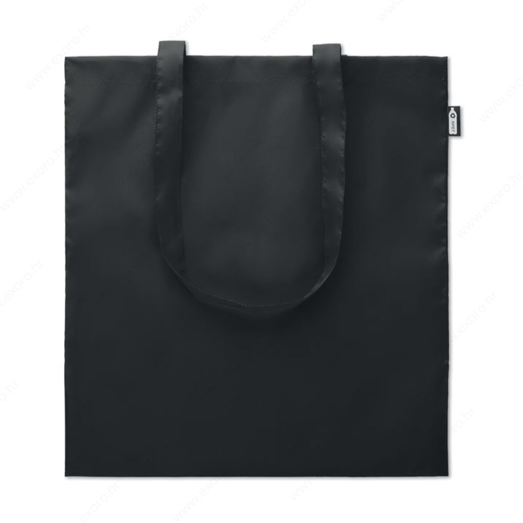 MO9441-03 Torba shopping TOTEPET duge ručke, reciklirana plastika, crna