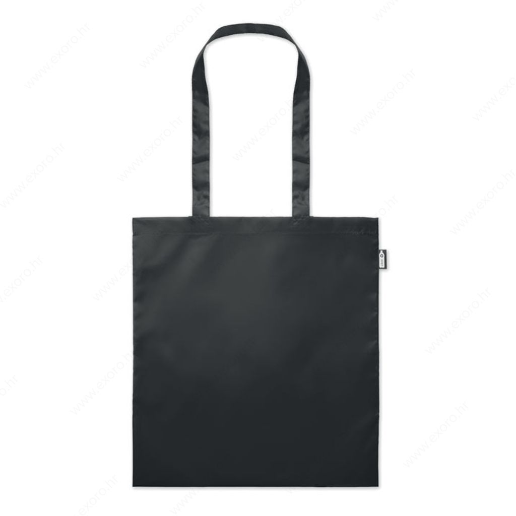 MO9441-03 Torba shopping TOTEPET duge ručke, reciklirana plastika, crna