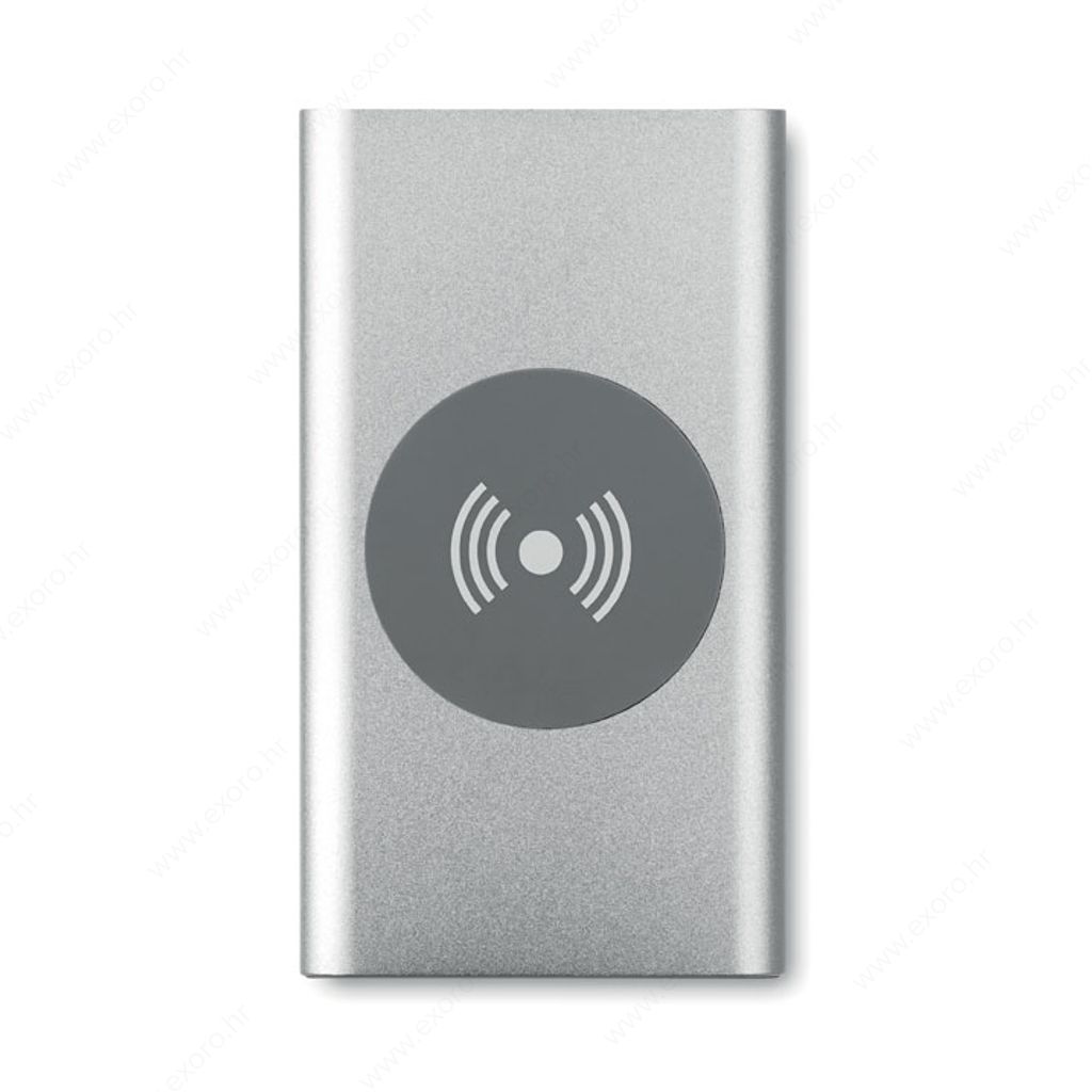 MO9498-16 Punjač prijenosni, bežični POWER&WIRELESS 5W, srebrni