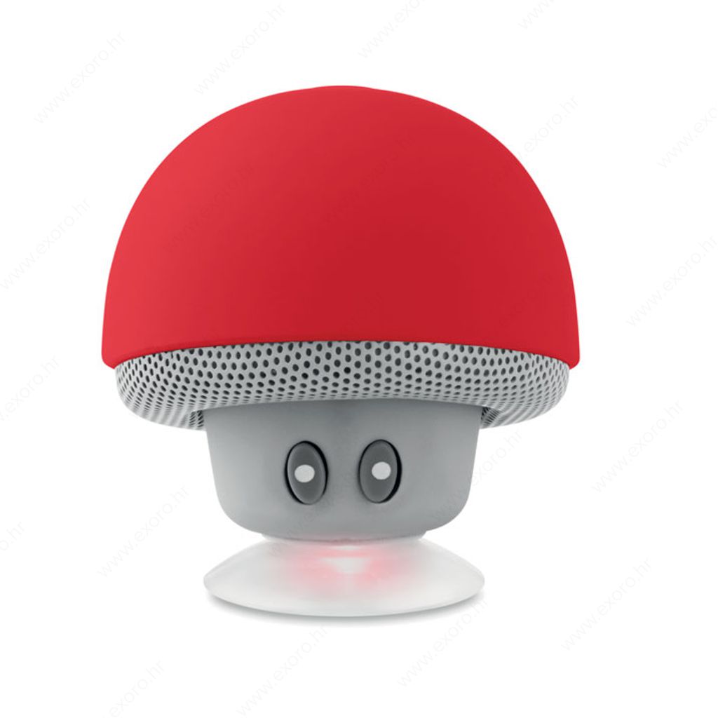 MO9506-05 Zvučnik bežični MUSHROOM 180mAh, crveni