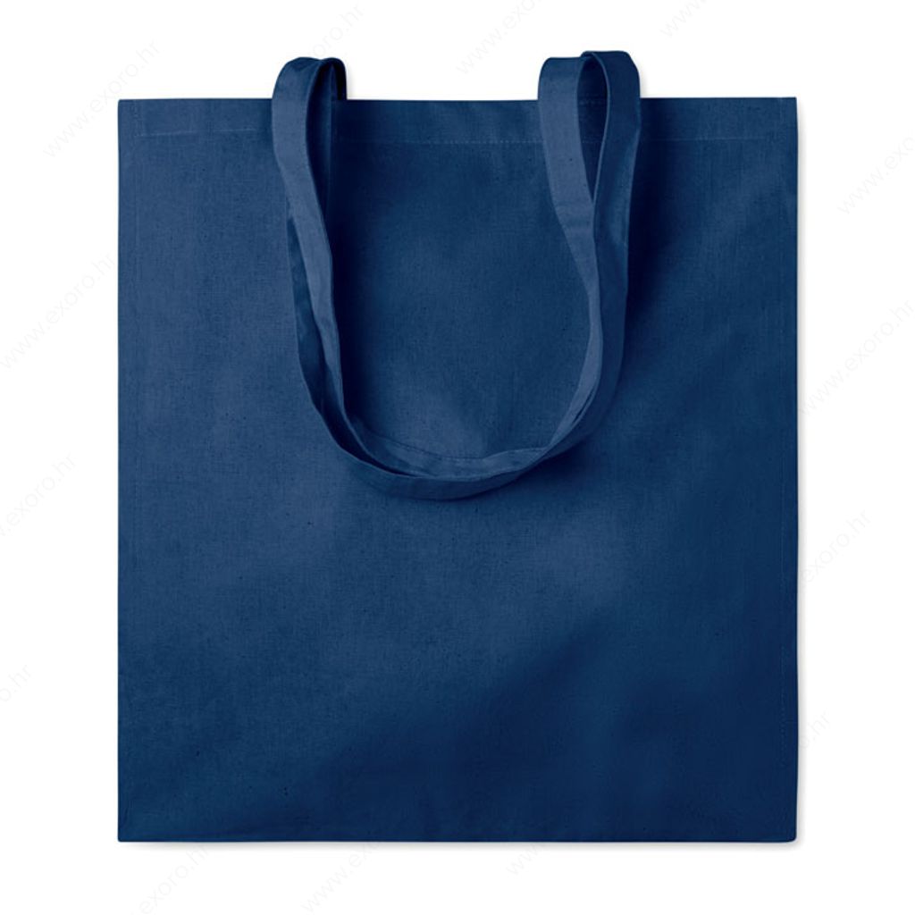 MO9596-04 Torba shopping PORTOBELLO pamučna, duge ručke, 140g., plava