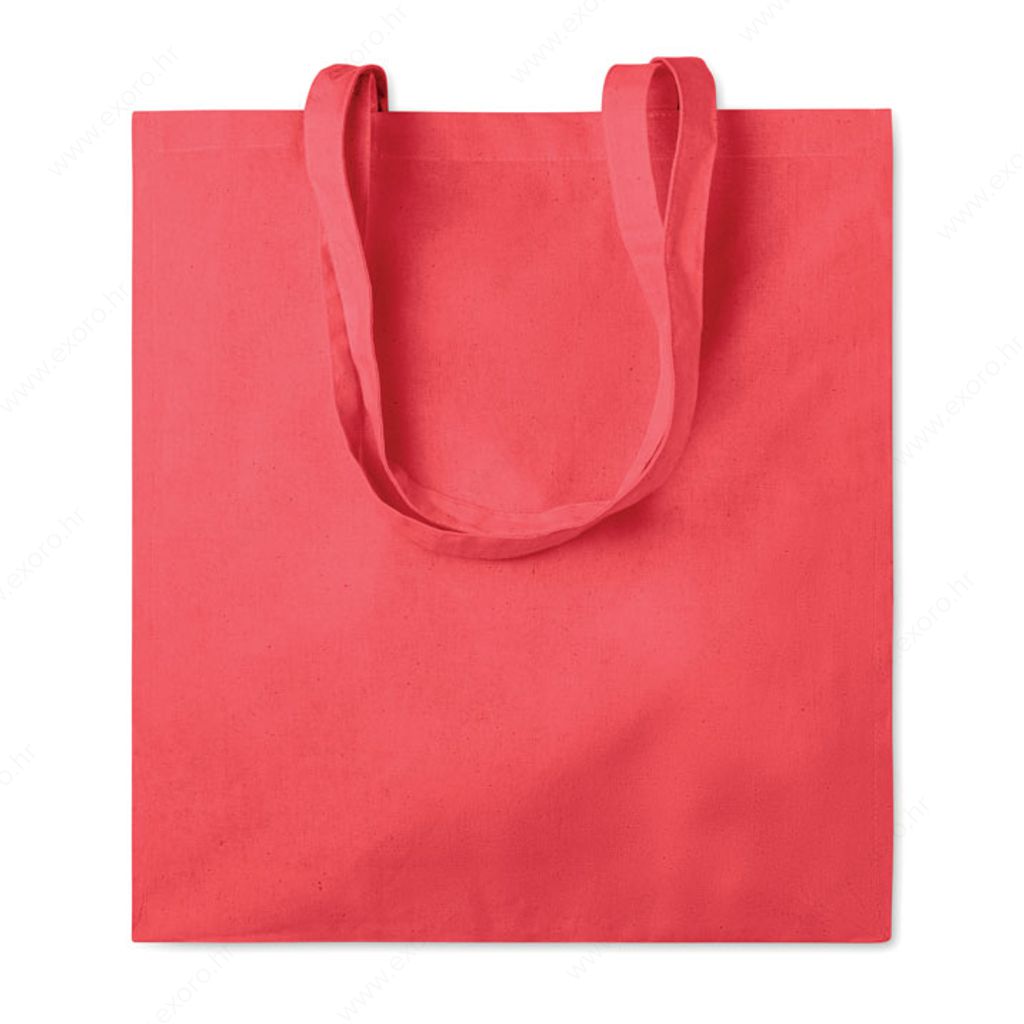 MO9596-05 Torba shopping PORTOBELLO pamučna, duge ručke, 140g., crvena