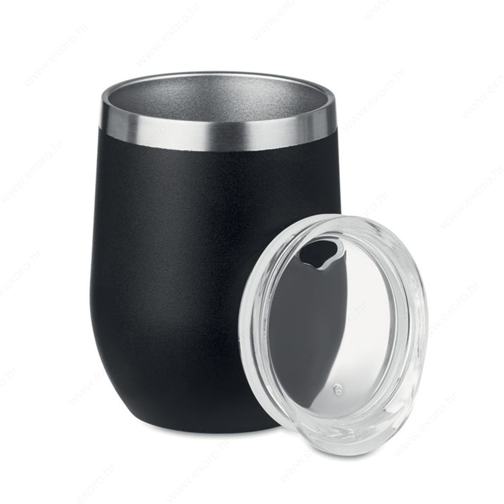 MO9597-03 Čaša CHIN CHIN termo, metalna, 300ml, crna