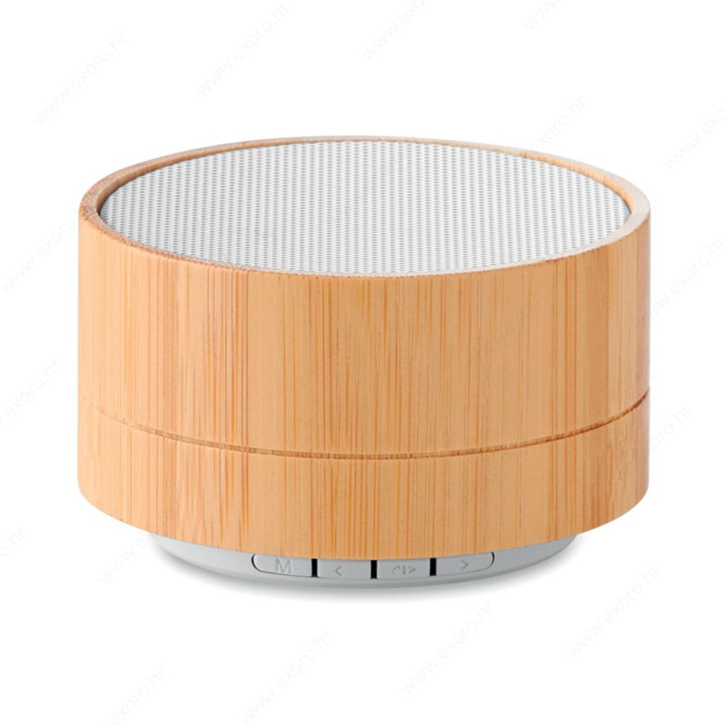 MO9609-06 Zvučnik bežični SOUND BAMBOO 450mAh, drveni/bijeli
