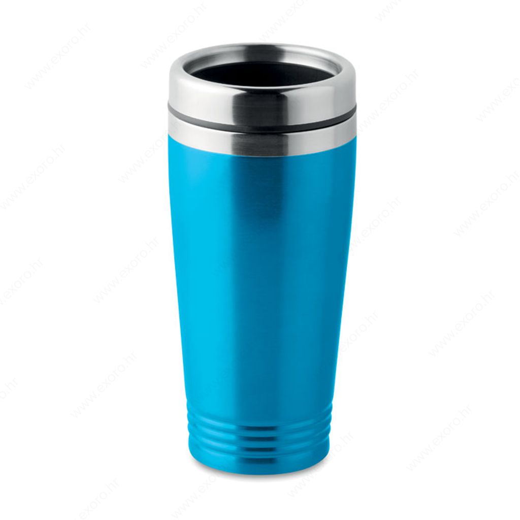 MO9618-12 Šalica RODEO COLOUR termo, metalna, 400ml, tirkizna