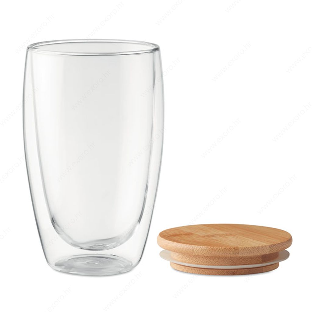 MO9721-22 Čaša TIRANA LARGE staklena, 450ml, prozirna