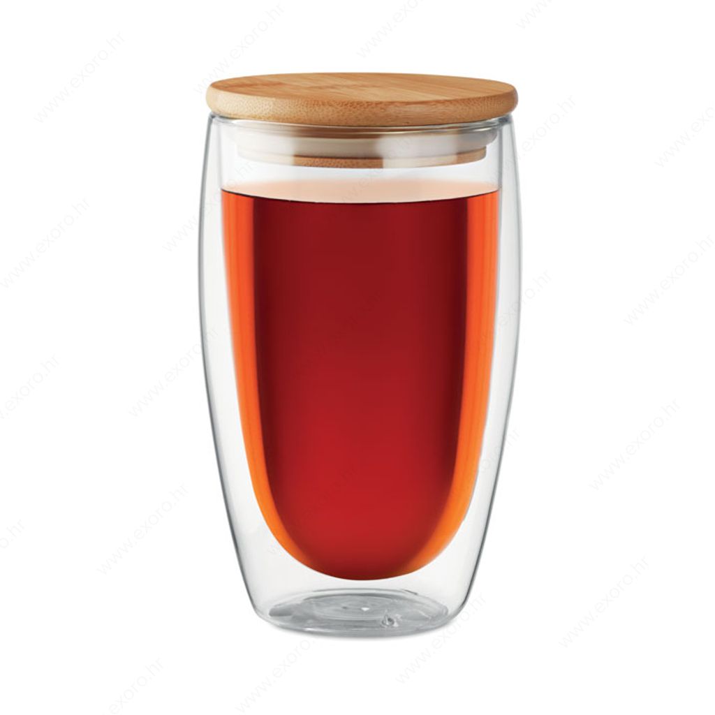 MO9721-22 Čaša TIRANA LARGE staklena, 450ml, prozirna