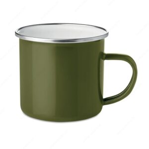 MO9756-09 Šalica/lončić PLATEADO metalna, 350ml, zelena