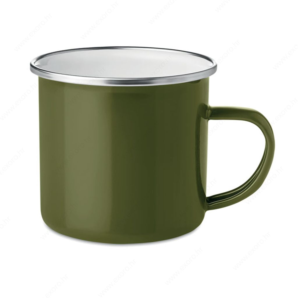 MO9756-09 Šalica/lončić PLATEADO metalna, 350ml, zelena