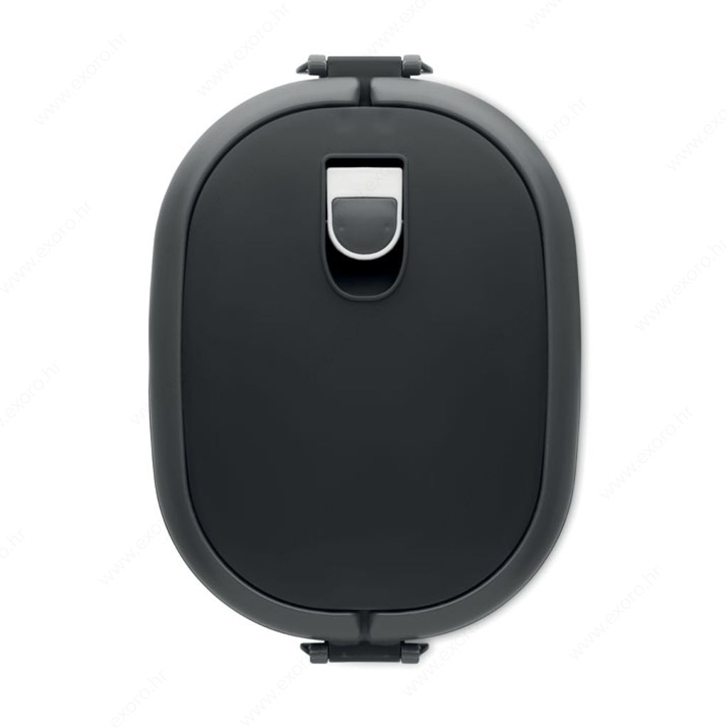 MO9759-03 Posuda za hranu LUX LUNCH pp, 1000ml, crna