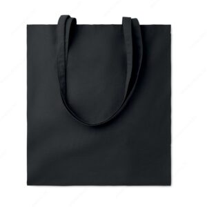 MO9846-03 Torba shopping COTTONEL COLOUR++ pamučna, duge ručke, 180g., crna