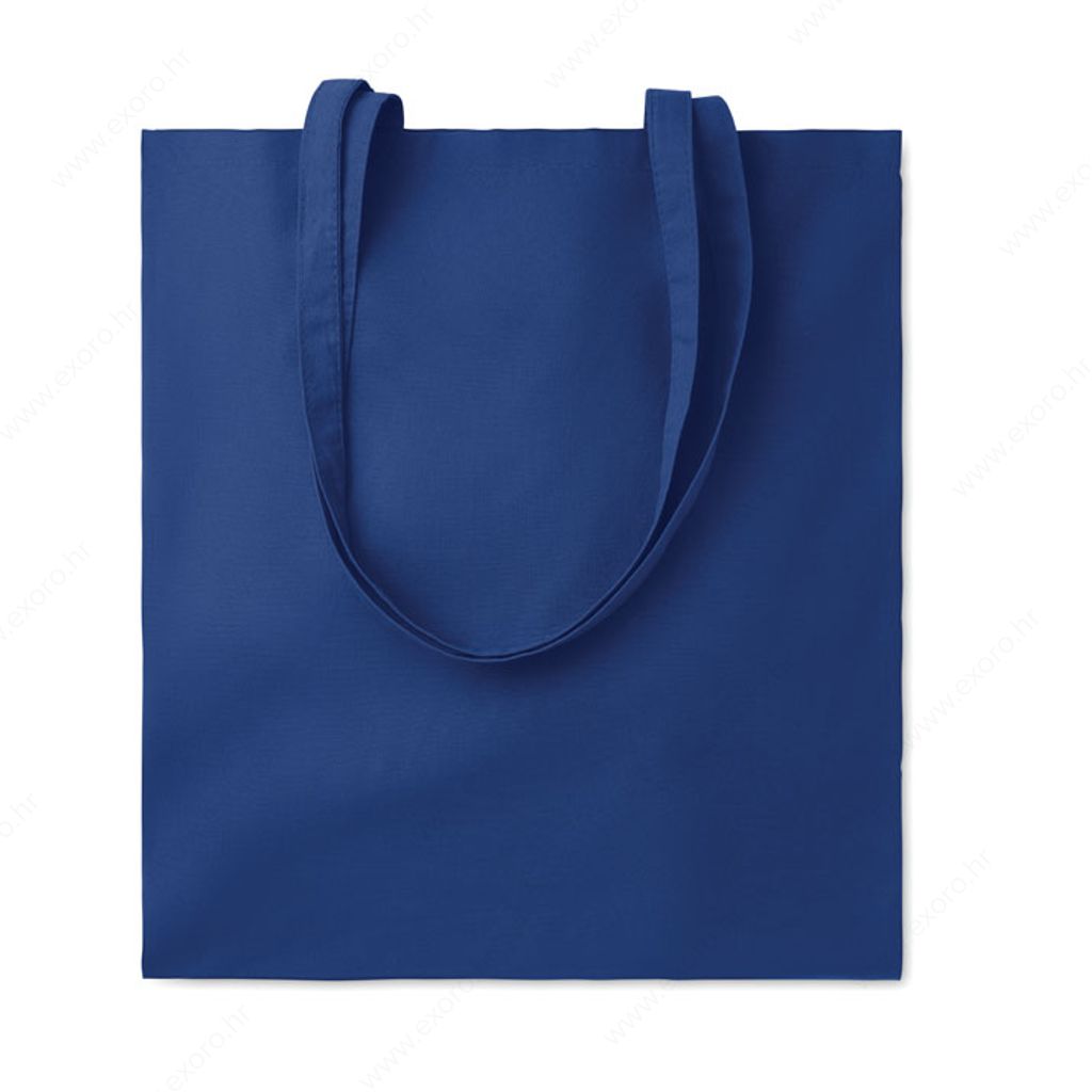 MO9846-04 Torba shopping COTTONEL COLOUR++ pamučna, duge ručke, 180g., plava