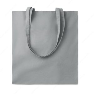 MO9846-07 Torba shopping COTTONEL COLOUR++ pamučna, duge ručke, 180g., siva