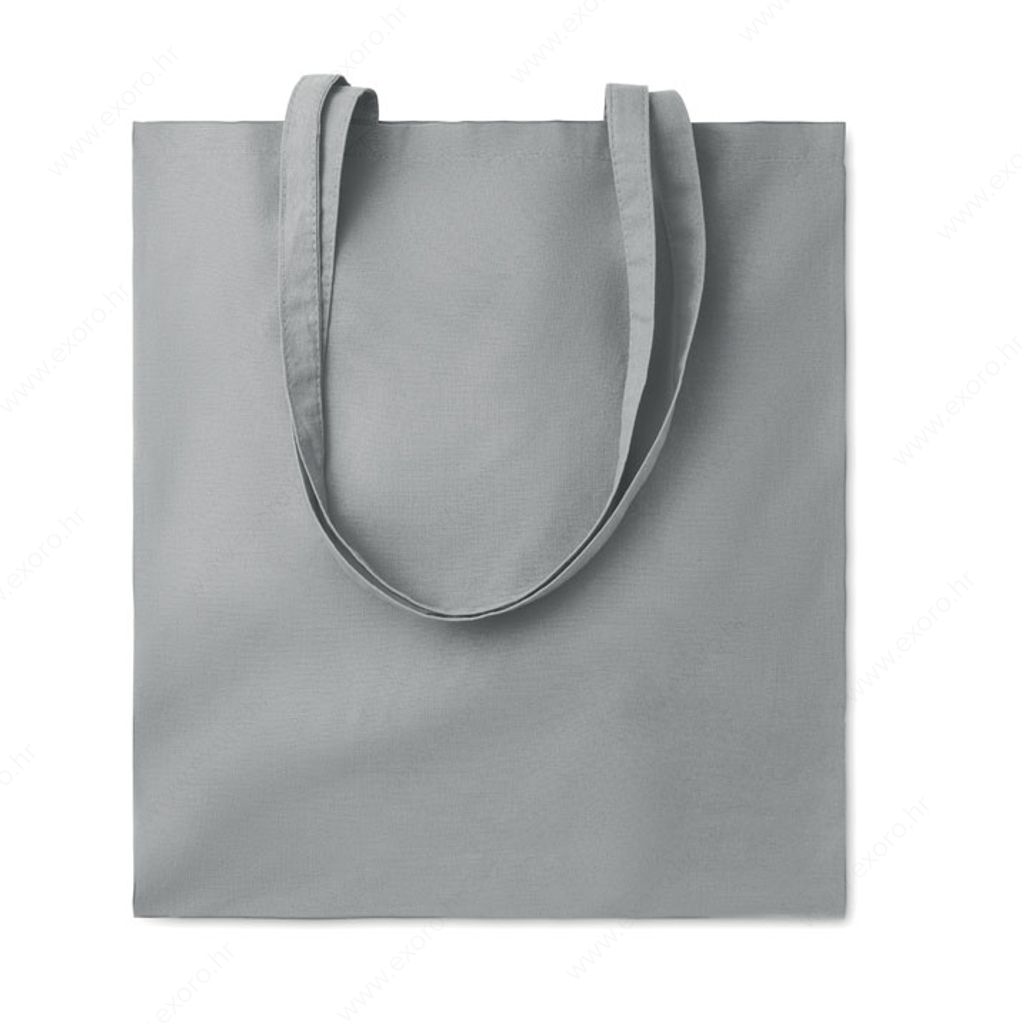 MO9846-07 Torba shopping COTTONEL COLOUR++ pamučna, duge ručke, 180g., siva