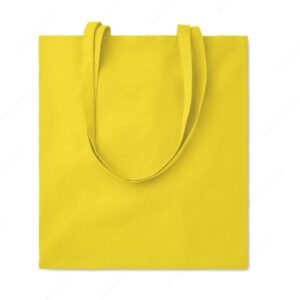 MO9846-08 Torba shopping COTTONEL COLOUR++ pamučna, duge ručke, 180g., žuta