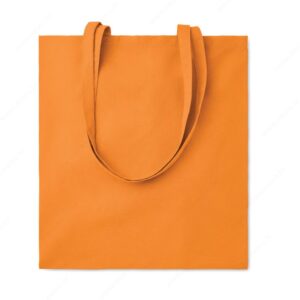 MO9846-10 Torba shopping COTTONEL COLOUR++ pamučna, duge ručke, 180g., narančasta