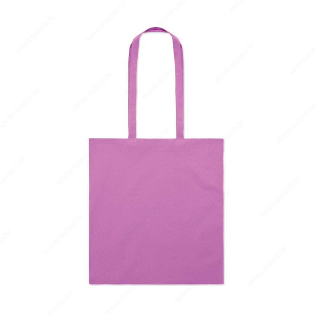 MO9846-21 Torba shopping COTTONEL COLOUR++ pamučna, duge ručke, 180g., ljubičasta