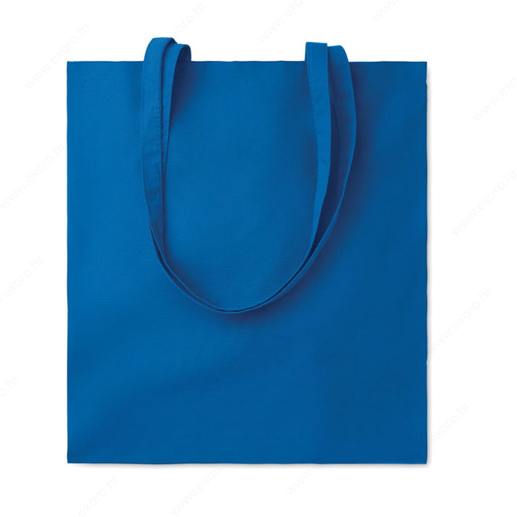 MO9846-37 Torba shopping COTTONEL COLOUR++ pamučna, duge ručke, 180g., royal plava