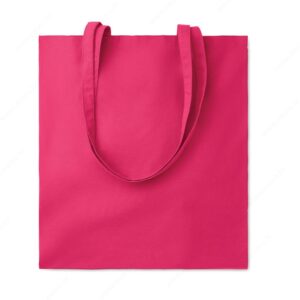 MO9846-38 Torba shopping COTTONEL COLOUR++ pamučna, duge ručke, 180g., fuksija