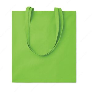 MO9846-48 Torba shopping COTTONEL COLOUR++ pamučna, duge ručke, 180g., limeta