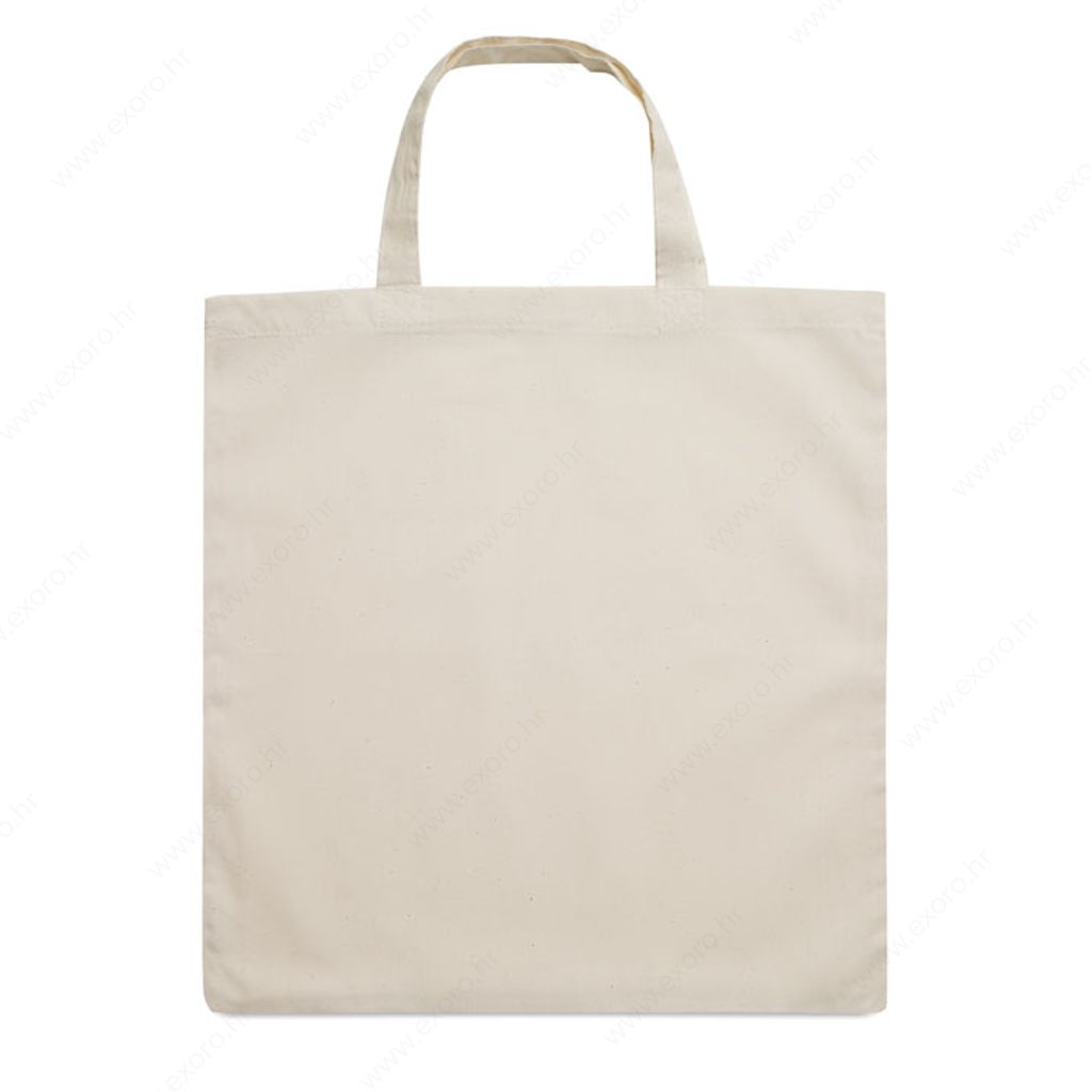 MO9847-13 Torba shopping COTTONEL + platnena s kratkim ručkama 140gr. natur