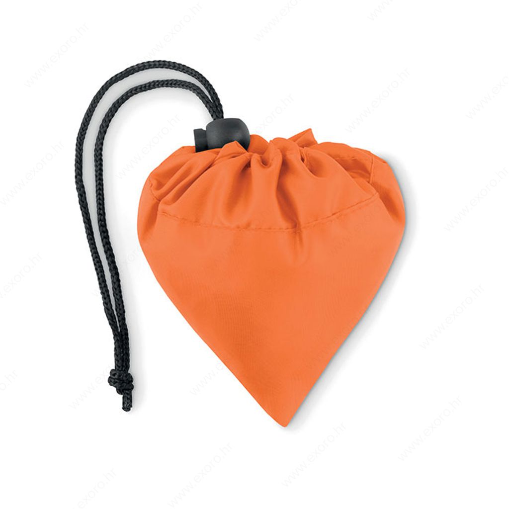 MO9861-10 Torba shopping FOLDPET duge ručke, reciklirana plastika, narančasta