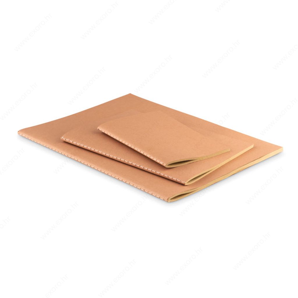 MO9867-13 Notes A5 MID PAPER BOOK, natur