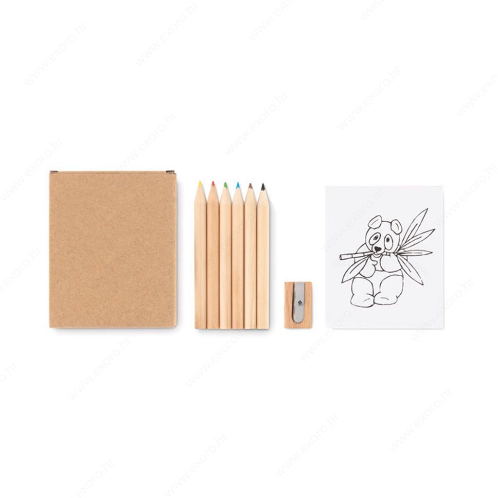MO9873-13 Set za bojanje LITTLE VANGOGH natur