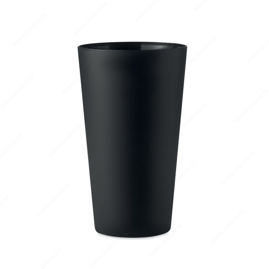 MO9907-03 Čaša FESTA LARGE plastična, 500ml, crna