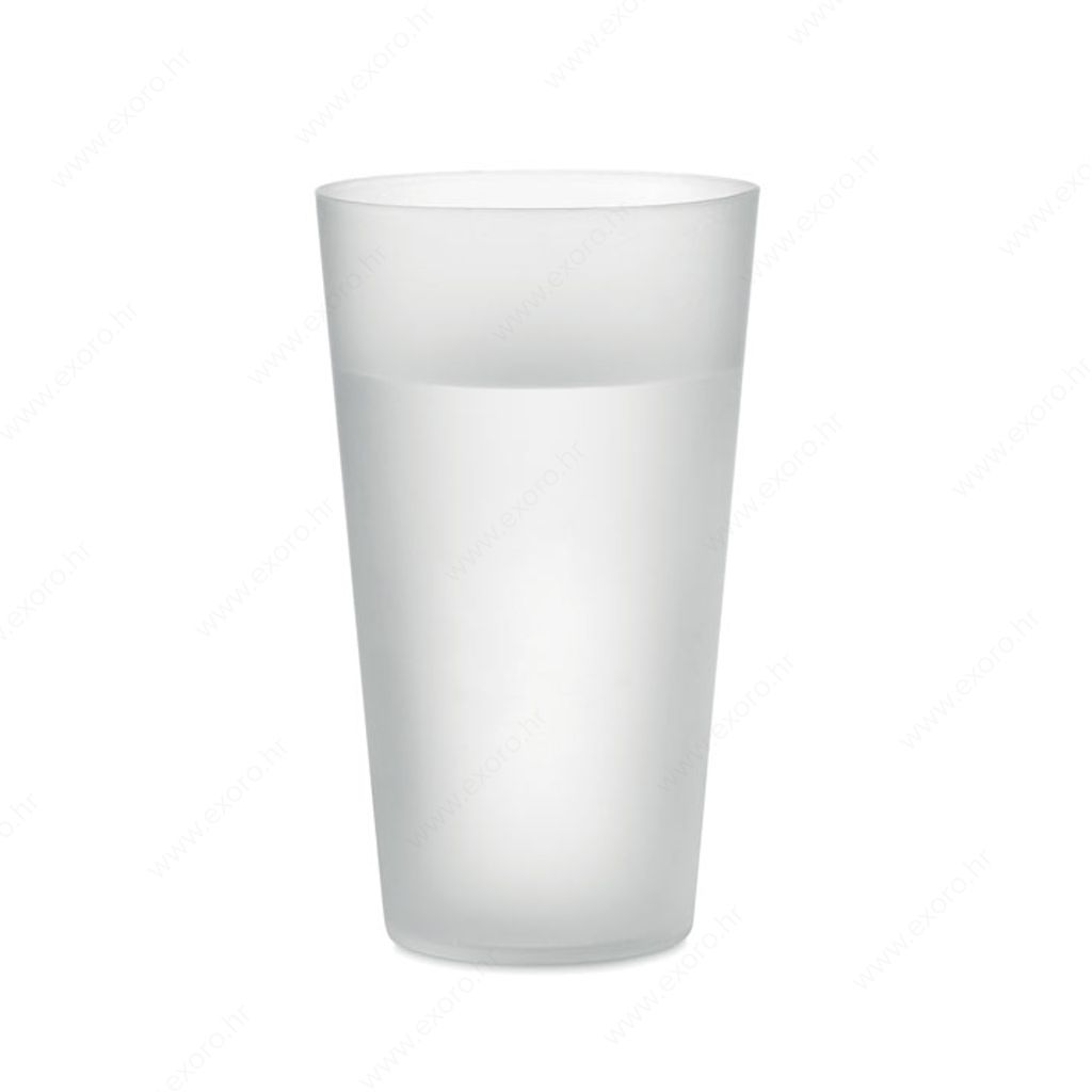MO9907-26 Čaša FESTA LARGE plastična, 500ml, prozirno bijela
