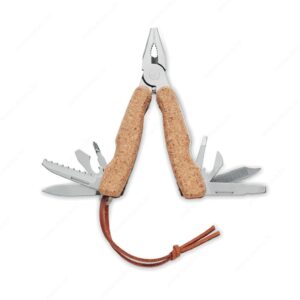 Nož džepni multifunkcionalni PLIERKORK bež